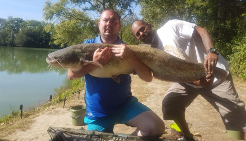 A 46 lb catfish from Lillybelle, Richard Runciman, Jul 2020