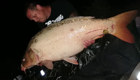 A 37 lb fish from Lillybelle, Kev Barber, Aug 2020