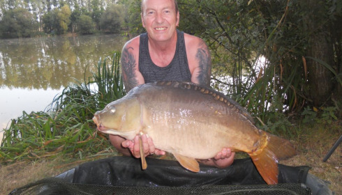 A 28 lb fish from Lillypool, Daytime mirror, Aug 2020