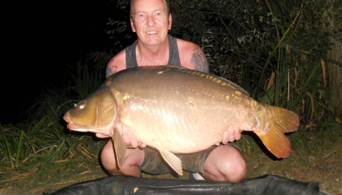 A 31 lb fish from Lillypool, Early morning mirror, Aug 2020