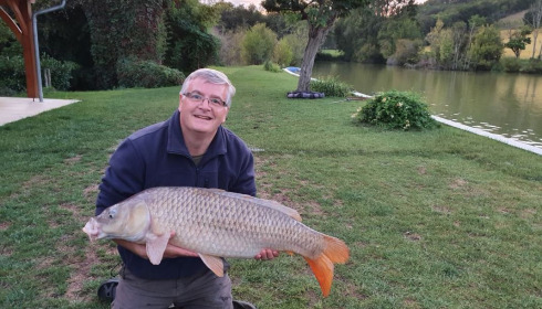 A carp from Mas Bas Main Lake, Phil Davies, Sep 2020