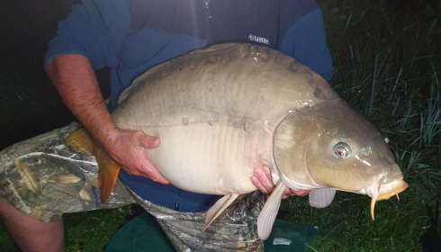 A 38 lb 14 oz fish from Seigneurie, Mirrror New PB, Sep 2020