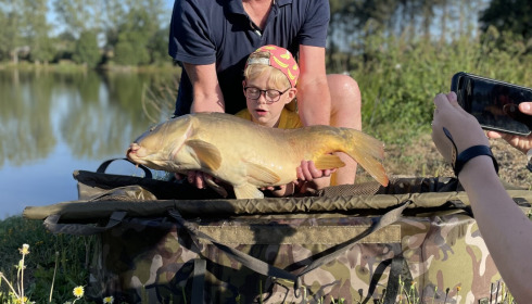 A 25 lb 8 oz carp from Mystique, 25lb 8oz for Wilfie W-Angler at 9am!, Aug 2026