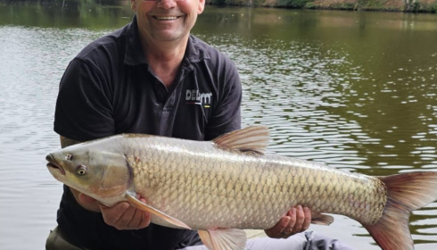 A 25 lb 4 oz grass carp from Linstant, 25lb grassie, May 2026