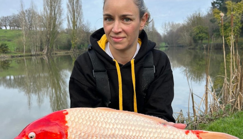 A carp from Linstant, Jan 2025