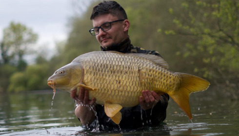 A carp from Emeraude, 31lb, Mar 2026