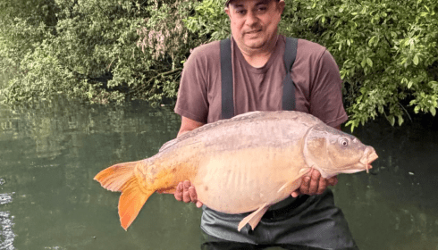 A 32 lb 4 oz carp from Emeraude, May 2026