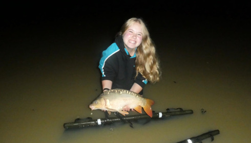 A 7 lb carp from Maniere, 1st PB, Aug 2026