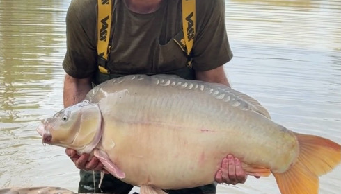 A 52 lb 3 oz carp from Maniere, PB 3, Sep 2026
