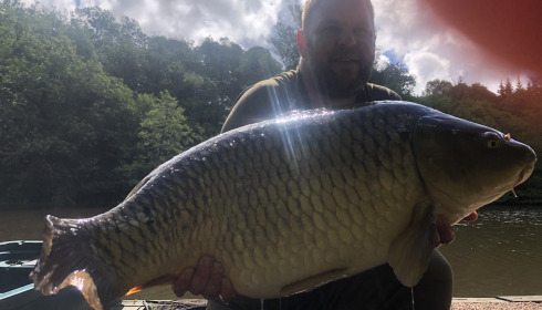 A carp from Bears Lake, May 2026