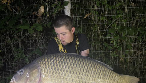 A 48 lb 6 oz carp from Bears Lake, A great common I was targeting an managed to catch, Aug 2026