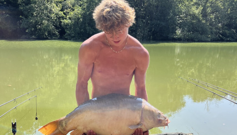 A carp from Bears Lake, Aug 2026