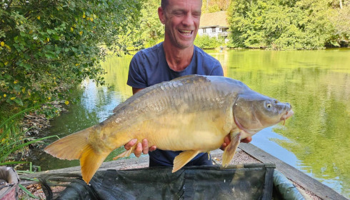A carp from Bears Lake, Mirror, Sep 2026