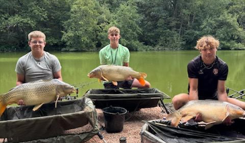 A carp from Bears Lake, Triple take, Aug 2026