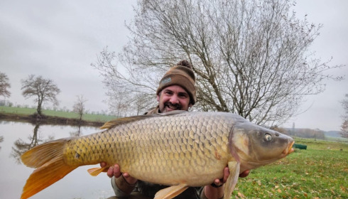 A carp from Carrouge, Romain, Dec 2025