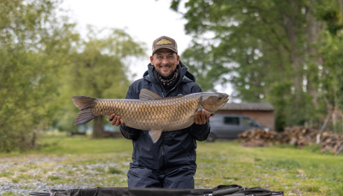 A grass carp from Carrouge, May 2026