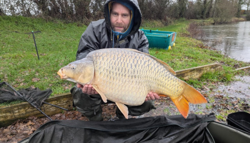 A carp from Carrouge, Feb 2026