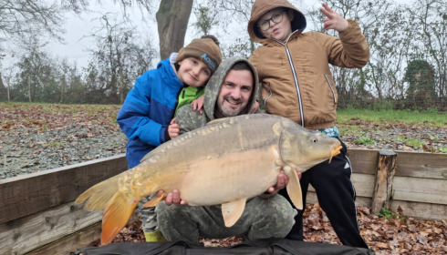 A carp from Carrouge, Romain, Dec 2025