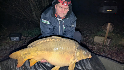 A carp from Carrouge, Dec 2025