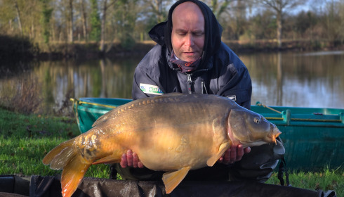 A carp from Carrouge, Maxence, Jan 2026