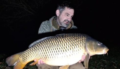 A carp from Carrouge, Romain, Dec 2025