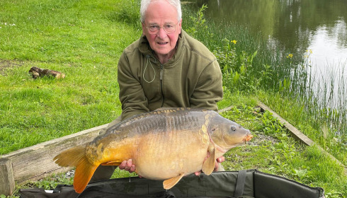 A carp from Carrouge, May 2026