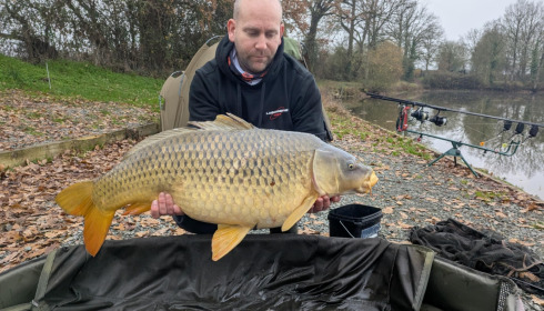 A carp from Carrouge, Dec 2025