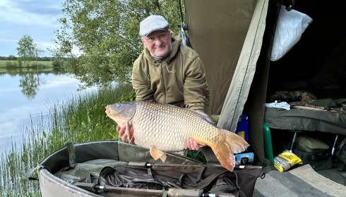 A carp from Carrouge, May 2026