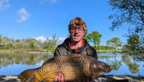 A carp from Carrouge, Ben, Apr 2025