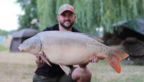 A 47 lb carp from Carrouge, Aug 2026