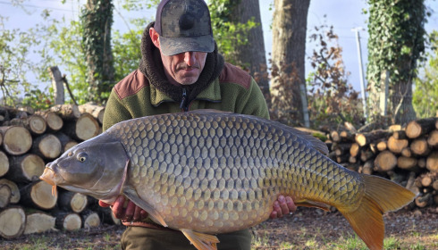A 54 lb 10 oz carp from Carrouge, Mar 2026