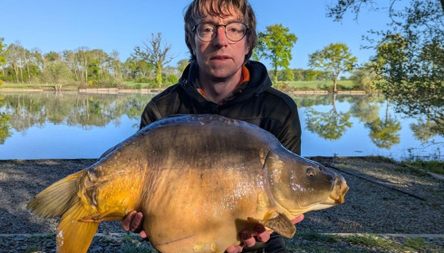 A carp from Carrouge, Ben, Apr 2025