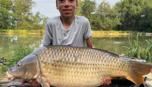 A carp from Lakeview, James and family, Aug 2025
