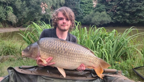 A 40 lb carp from Lakeview, Aug 2025