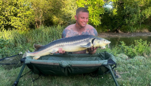 A sturgeon from Lakeview, Katie & Terry, Dec 2025