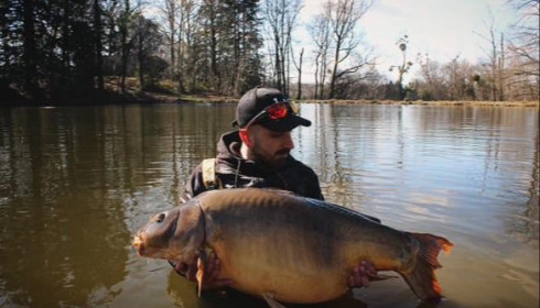 A 50 lb 2 oz carp from Lakeview, Matt, Apr 2025