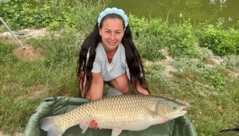 A grass carp from Lakeview, Katie & Terry, Dec 2025