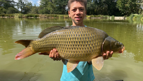 A carp from Lakeview, James and family, Aug 2025