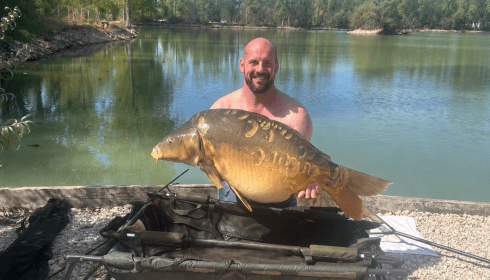 A 42 lb carp from Ilot, Sep 2026