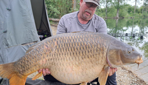 A carp from Grandes Cimes, May 2026