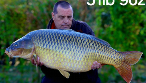 A 51 lb 9 oz carp from Grandes Cimes, Sep 2026