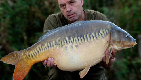 A 37 lb 8 oz carp from Grandes Cimes, Sep 2026