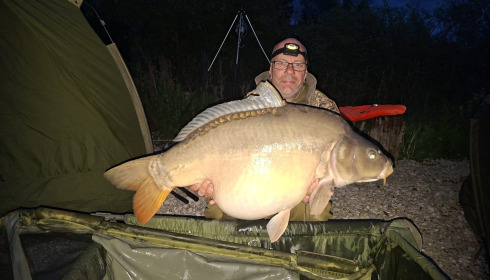 A carp from Grandes Cimes, May 2026