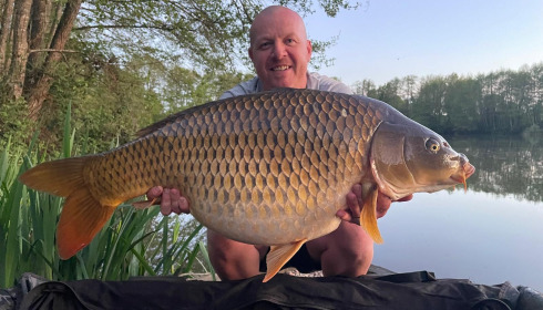 A carp from MDP Lake, May 2025