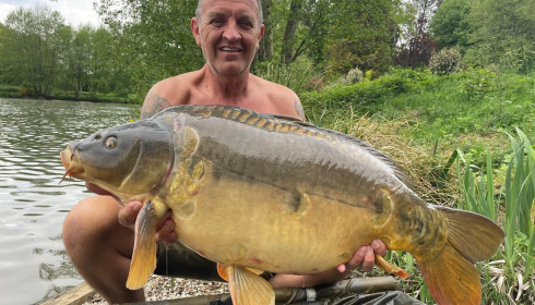 A carp from MDP Lake, May 2025