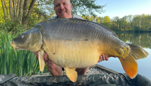 A carp from MDP Lake, May 2025
