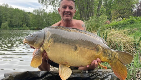 A carp from MDP Lake, May 2025