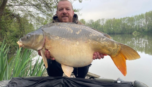 A carp from MDP Lake, Apr 2025