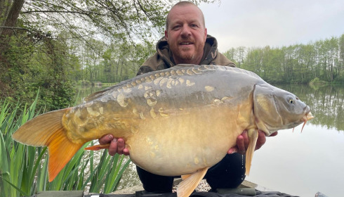 A carp from MDP Lake, May 2025