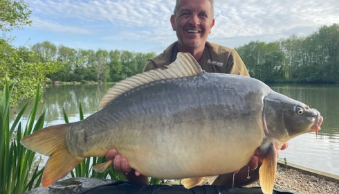 A carp from MDP Lake, May 2025